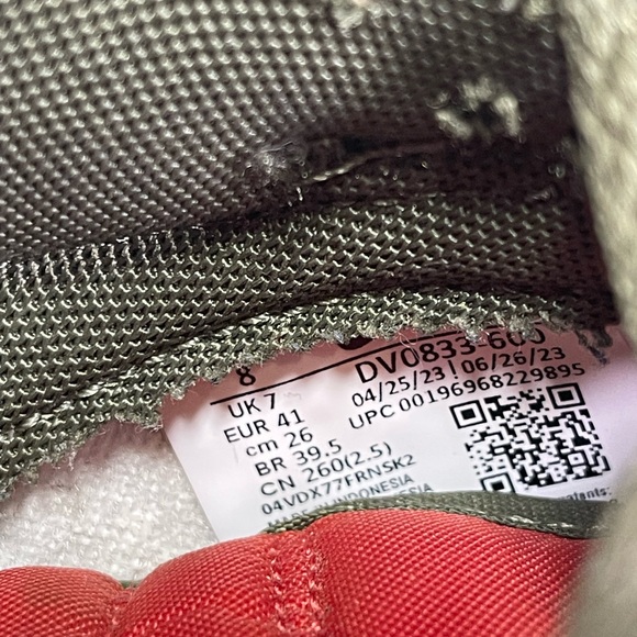 Nike‎ Dunk Low Cargo Khaki Mystic Red - Picture 7 of 7